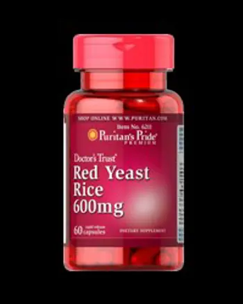 Red Yeast Rice 600 mg - 60 капсули, 30 Дози