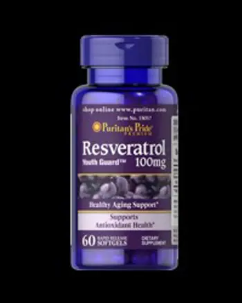 Resveratrol 100 mg - 60 Гел капсули, 60 Дози