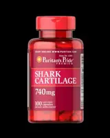 Shark Cartilage 740 mg - 100 капсули, 100 Дози