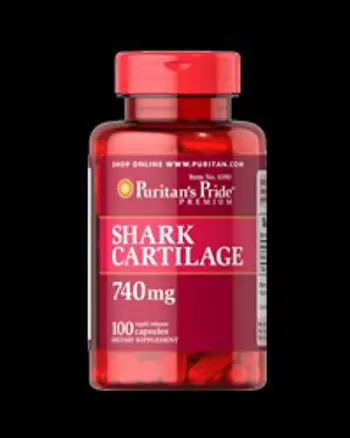 Shark Cartilage 740 mg - 100 капсули, 100 Дози