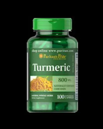 Turmeric 800 mg - 100 Таблетки, 100 Дози