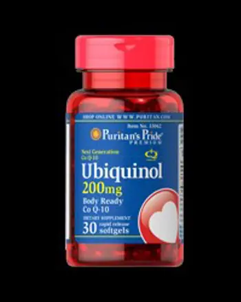 Ubiquinol 200 mg - 30 Гел капсули, 30 Дози
