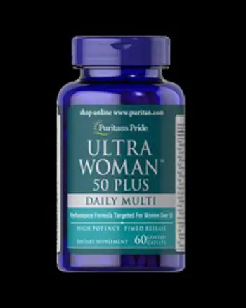 Ultra Woman™ 50 Plus Multi-Vitamin - 60 каплети, 30 Дози