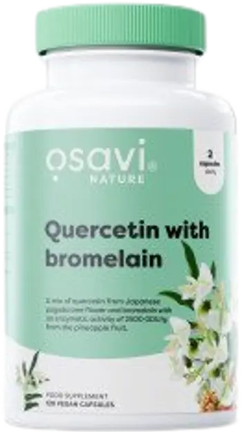 Osavi Quercetin with Bromelain За имунна подкрепа и намаляване на възпаленията