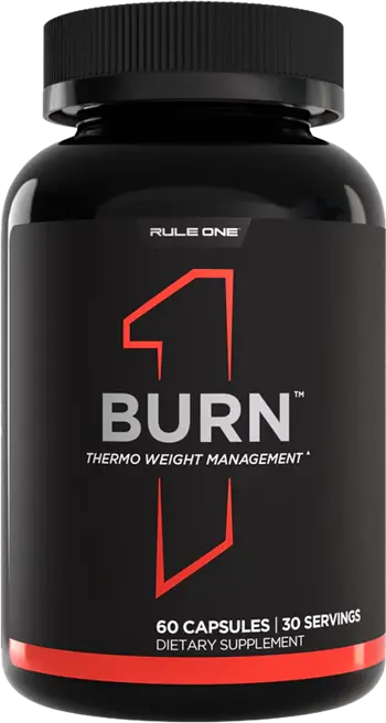 Rule1 R1 Burn Caps with Forskohlii, Grains of Paradise & Caffeine Matrix Термогенен Фет Бърнър - 60 капсули, 30 дози