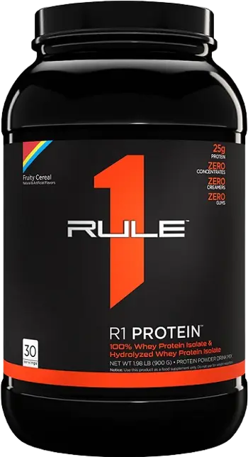 Rule1 R1 Protein 100% Whey Isolate & Whey Hydrolysate Суроватъчен Изолат и Суроватъчен Хидролизат