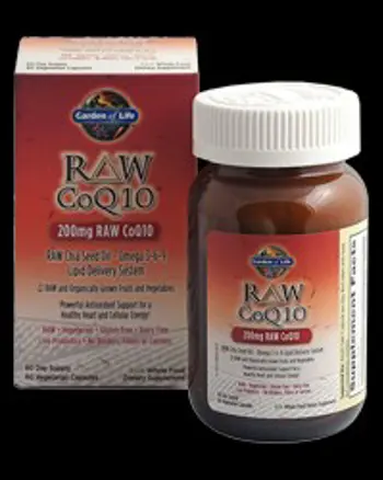 RAW CoQ10 200 mg 60 капсули