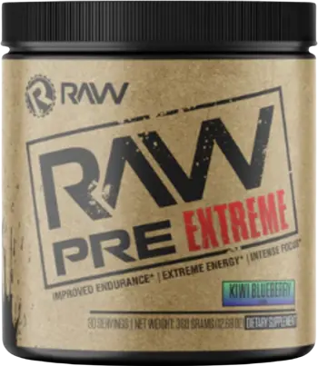 RAW Pre Extreme Предтренировъчен комплекс за енергия, фокус и напомпване