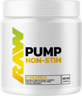 RAW Pump Non-Stim Pre-Workout с Nitrosigine за максимални напомпвания