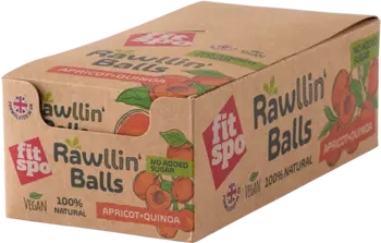 FIT SPO Rawllin' Balls Киноа и Кайсия 12 x 48 грама