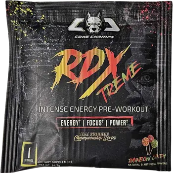 Core Champs RDX Extreme Intense Energy Pre-Workout Енергия, фокус и сила