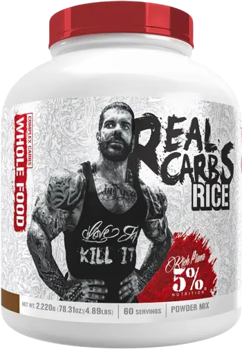 Rich Piana 5% Nutrition Real Carbs Rice Complex Carbs Whole Food