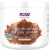 NOW Foods Red Clay Powder Moroccan Клей (Естествена Глина на Прах) - 170 грама