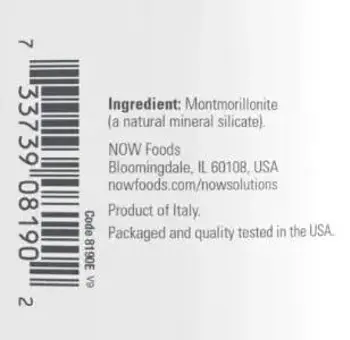 NOW Foods Red Clay Powder Moroccan Клей (Естествена Глина на Прах) - 170 грама