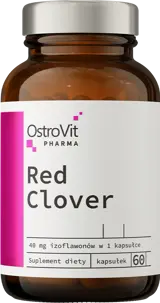 OstroVit Pharma Red Clover 500 mg with 8% Isoflavones В подкрепа на хормоналния баланс