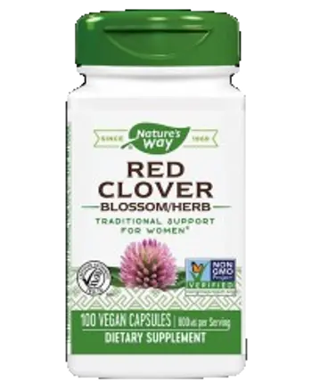 Nature's Way Red Clover Blossoms 400 mg Подкрепа за женското здраве х 100 капсули