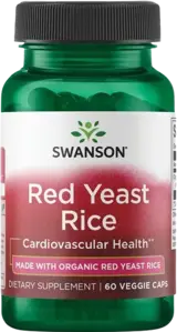 Red Yeast Rice 600 mg | Made with Organic Red Yeast Rice