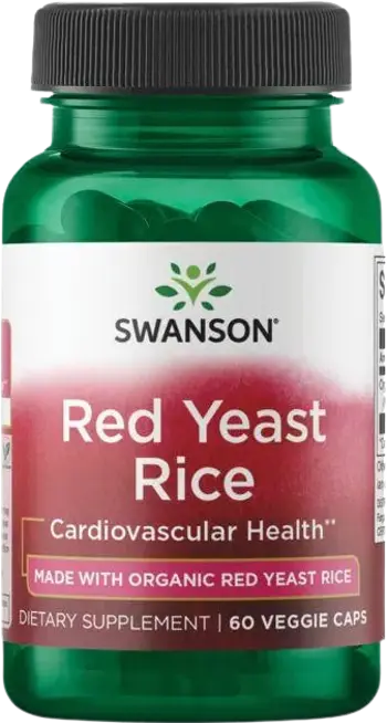 Red Yeast Rice 600 mg | Made with Organic Red Yeast Rice