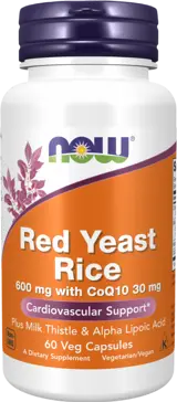 Red Yeast Rice 600 mg with CoQ10 30 mg