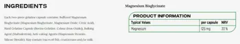 Reflex Albion Chelated Magnesium Bisglycinate 90 капсули, 30 Дози