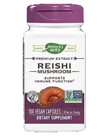 Nature's Way Reishi 190 mg Екстракт от гъба Рейши х 100 капсули