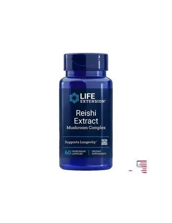 Life Extension Reishi Extract Mushroom Complex Рейши комплекс х 60 капсули