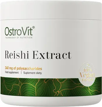 OstroVit Reishi Extract Powder Рейши Екстракт на Прах - 50 грама, 83 дози