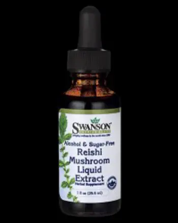Reishi Mushroom Liquid Extract (Alcohol- & Sugar-Free) - 29.6 мл, 28 Дози