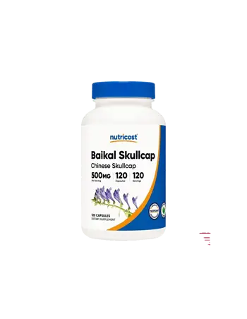 Nutricost Baikal Skullcap / Шлемник байкалски 500 мг х 120 капсули