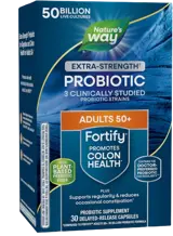 Revita Пробиотик + Пребиотици 50+ високо дозирани Fortify Age 50+ Probiotic Extra Strength - 30 капсули, 30 дози