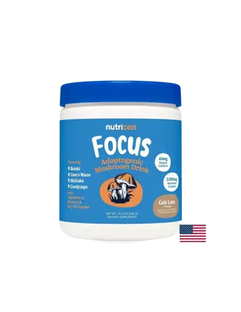 Nutrizen Focus Adaptogenic Mushroom Drink Концентрация и енергия 288g