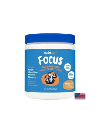 Nutrizen Focus Adaptogenic Mushroom Drink Концентрация и психическа издръжливост 240 грама