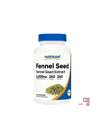 Nutricost Fennel Seed Резене (семена) – При подуване и газове х 240 капсули
