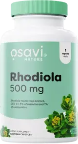 Osavi Rhodiola 500 mg Екстракт от Родиола Розеа за Адаптация към Стрес и Енергия