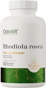OstroVit Rhodiola rosea 144 мг Vege Родиола - 60 капсули, 60 дози