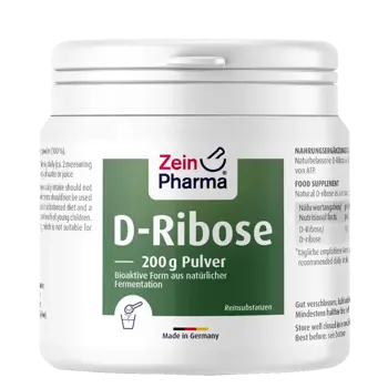 ZEINpharma Ribose Прах В подкрепа на енергията и възстановяването 200 гр