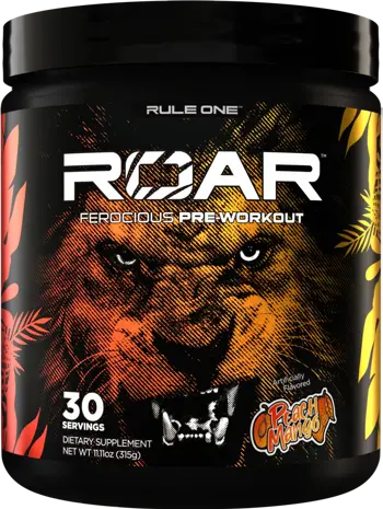 Rule1 Roar Ferocious Pre-Workout Азотен Бустър - 300-315 грама, 25 дози