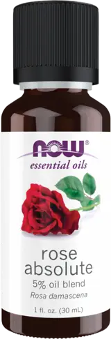 NOW Foods Rose Absolute Oil Rosa Damascena Етерично Масло от Роза - 30 мл