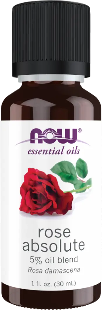 NOW Foods Rose Absolute Oil Rosa Damascena Етерично Масло от Роза - 30 мл