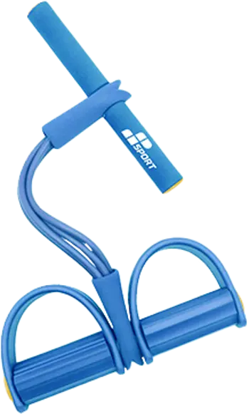 MP Sport Rubber Leg Expander Тренировъчен ластик с дръжки и поставки за краката