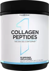 Rule1 Collagen Peptides with Hyaluronic Acid Колаген Пептиди - 525 грама, 50 дози