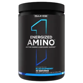 Rule1 Energized Amino with Natural Caffeine Есенциални Аминокиселини с Натурален Кофеин - 270 грама, 30 дози