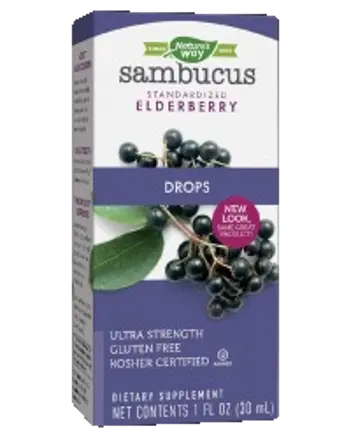 Nature's Way Sambucus Drops Super Concentrate Капки от черен бъз 30 мл