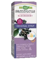 Nature's Way Sambucus Original For Kids Сироп за деца с черен бъз, ехинацея и прополис 120 мл