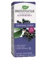 Nature's Way Sambucus Original Syrup Сироп от черен бъз 120 мл