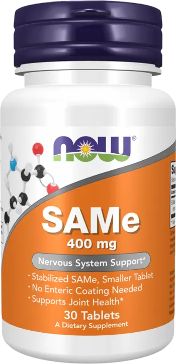 NOW Foods SAMe 400 мг С-аденозилметионин