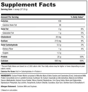 SAN 100% Casein FUSION Казеин Протеин - 1995 грама, 54 дози
