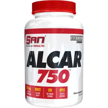 SAN Alcar Acetyl L-Carnitine 750 мг Ацетил L-Карнитин - 100 таблетки, 100 дози
