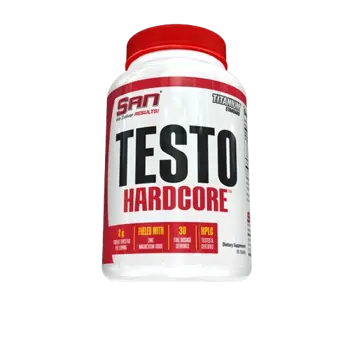 SAN Testo Hardcore Tribulus + ZMA Трибулус + Цинк, Магнезий и Витамин B6 - 90 таблетки, 30 дози