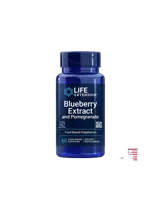 Life Extension Blueberry Extract and Pomegranate В подкрепа на сърдечно-съдовата система х 60 капсули